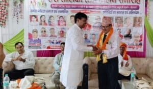 नौतनवा में गोरखा समाज विकास समिति का तीज कार्यक्रम, वीर सैनिकों और समाजसेवियों का हुआ सम्मान