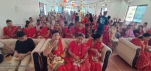 नौतनवा में गोरखा समाज विकास समिति का तीज कार्यक्रम, वीर सैनिकों और समाजसेवियों का हुआ सम्मान