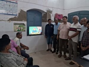 नौतनवां नगर अध्यक्ष बृजेश मणि त्रिपाठी ने स्वस्थ नारी सशक्त परिवार अभियान का किया शुभारंभ