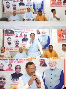 केंद्रीय मंत्री पंकज चौधरी का भव्य स्वागत, व्यापारियों संग जीएसटी सुधारों पर चर्चा 2