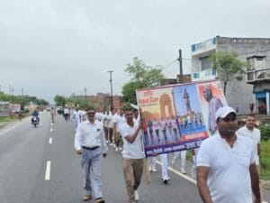 महराजगंज में “एक भारत श्रेष्ठ भारत” की हुंकार, 2436 पैरों की गर्जना से गूंजा महराजगंज 4