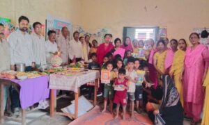 प्राथमिक विद्यालय नौतनवा में पोषण पखवाड़ा आयोजित-2